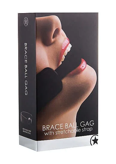 BRACE BALL GAG BLACK