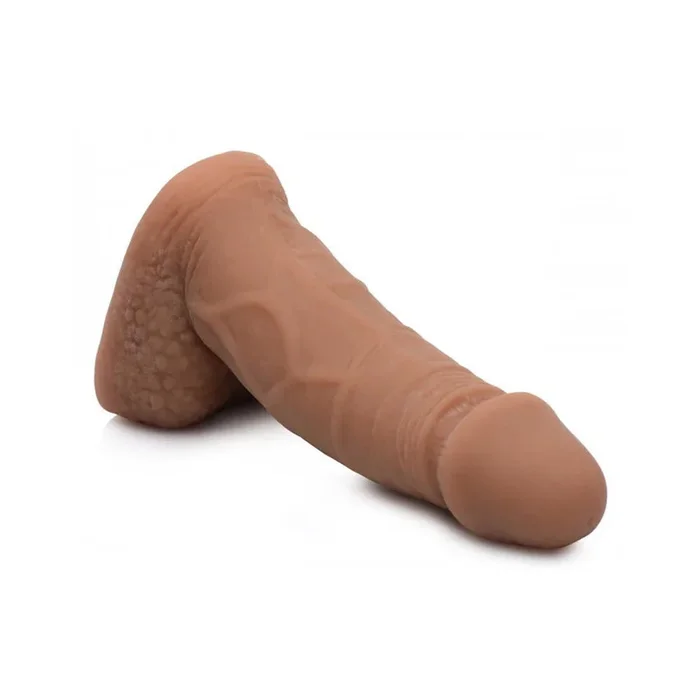 Bulge Large Soft Packer Dildo – Brown