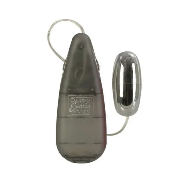 Bullet Vibrator with Grey Power Supply Case