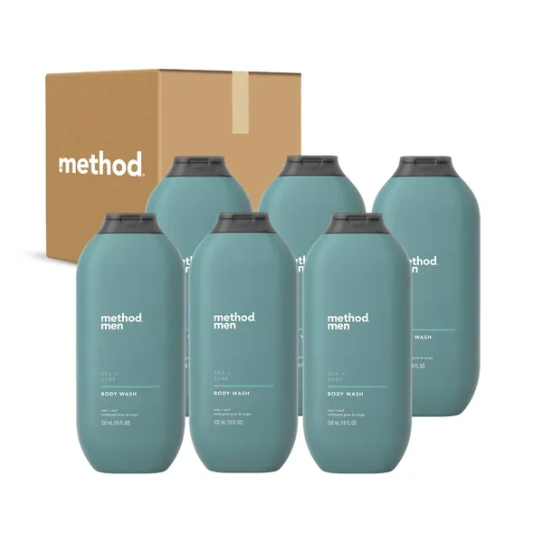 [Bundle of 6] Men Body Wash 532ml – Sea + Surf