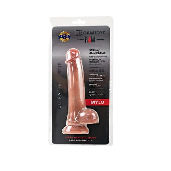 Camtoyz Raw Dildo Ultra Realistic Mylo – Brown