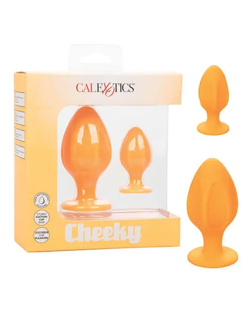 Cheeky Probe Orange Set – Your Path to Pleasurable Anal Exploration