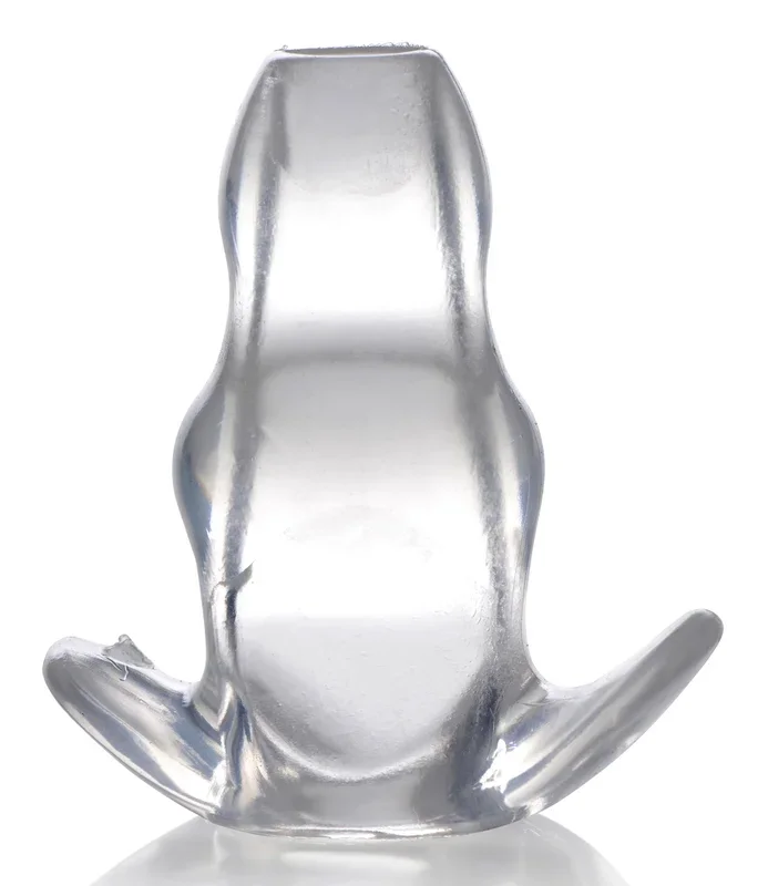 Clear View Hollow Anal Plug – Small