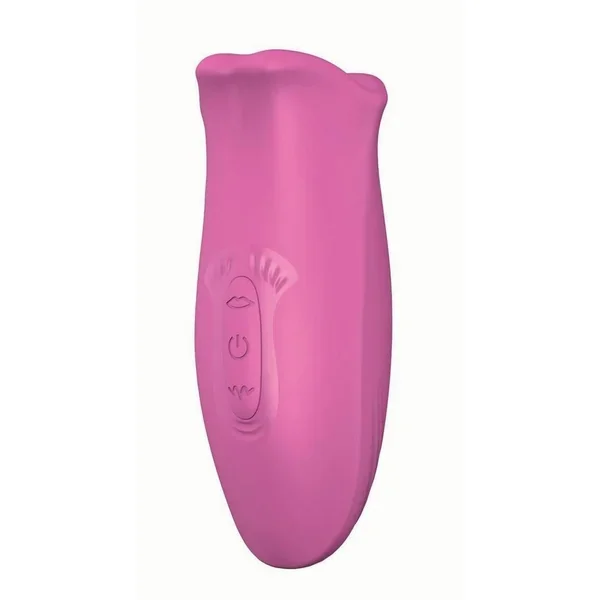 Clit-Tastic Tongue Licking Lover Rechargeable Silicone Stimulator