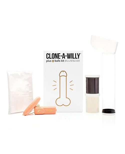 Clone-A-Willy Plus+ Balls Kit – Deep Skin Tone