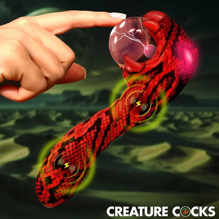 Cobra Silicone Plasma Vibrator