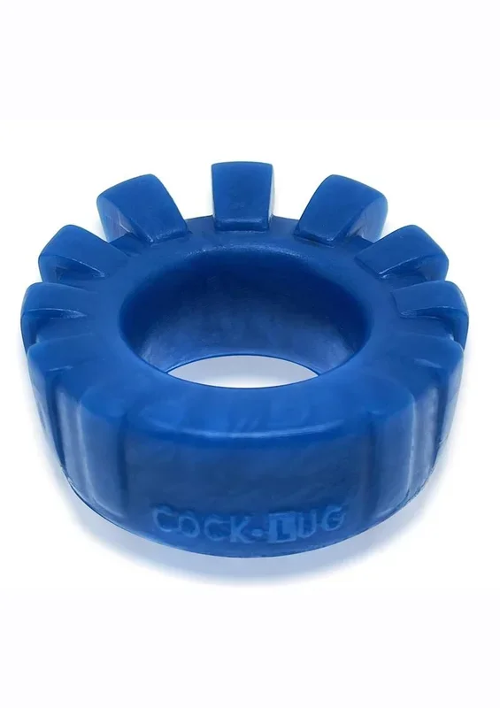 Cock-Lug Silicone Lugged Cock Ring – Marine