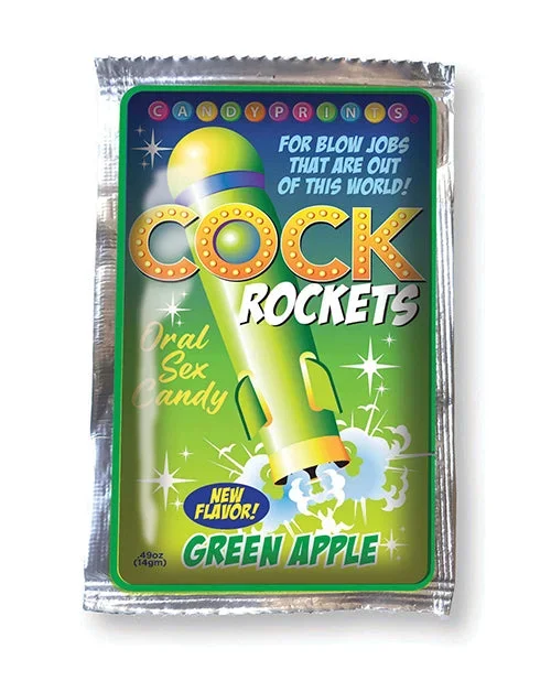 Cock Rockets Oral Sex Candy Pop – Green Apple