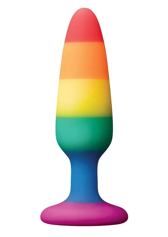 Colours Pleasure Plug Pride Edition Silicone Butt Plug