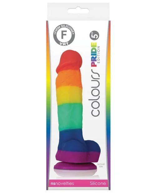 Colours Pride Edition 5″ Dong with Suction Cup