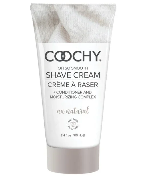 COOCHY Shave Cream – 3.4 oz Au Natural
