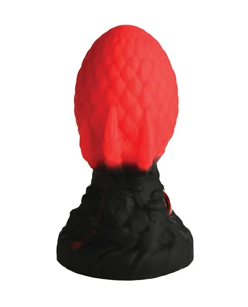 Creature Cocks – Eye of the Dragon Silicone Butt Plug – Red