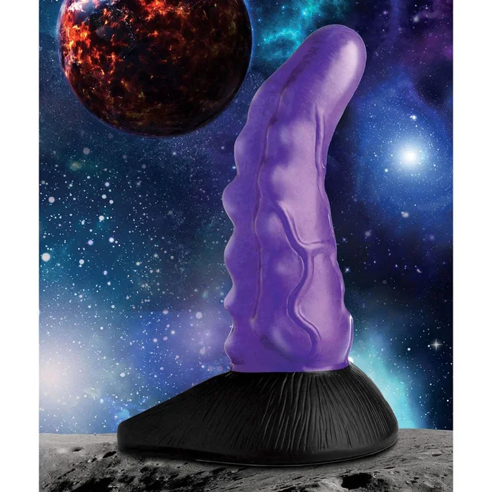 Creature Cocks Orion Invader Veiny Space Alien Silicone Dildo – Purple 18.4 cm Veiny Dildo