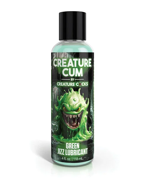Creature Cum Green Water-Based Lubricant with Fantasy Color