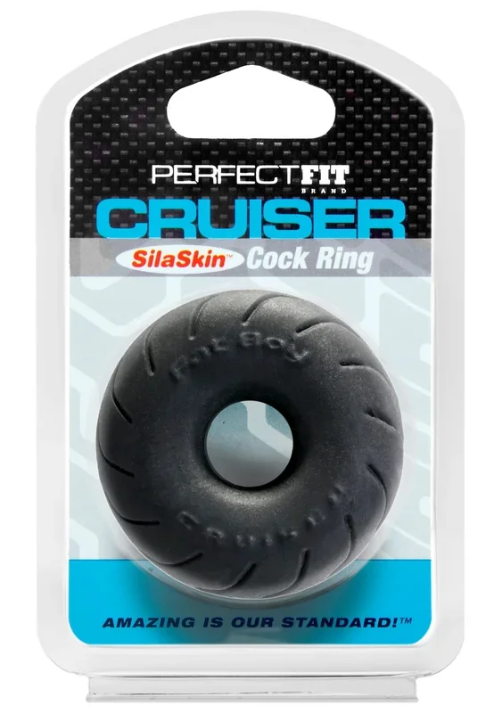 Cruiser Ring 2.5in SilaSkin Black for Ultimate Comfort