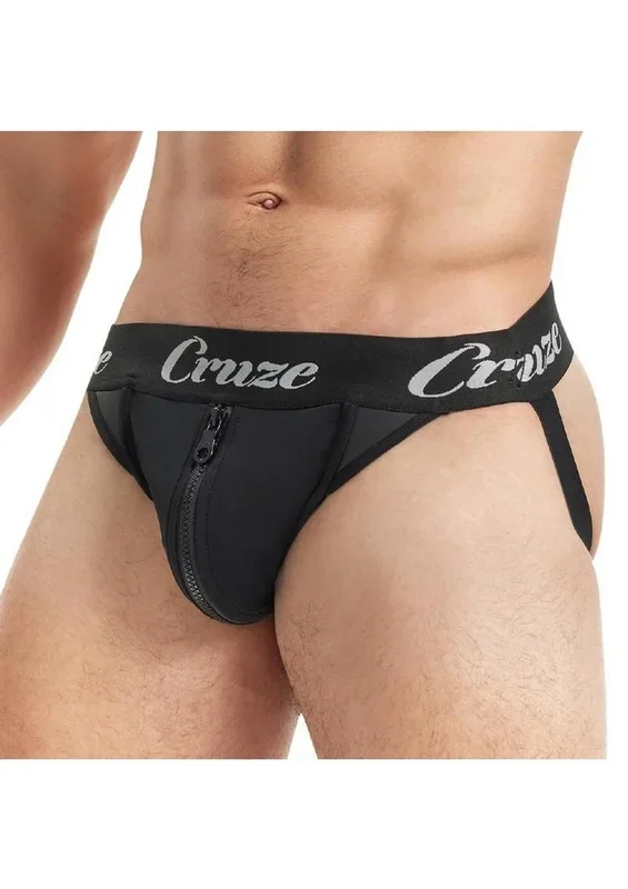 Cruze Buckle Up Zipper Jockstrap