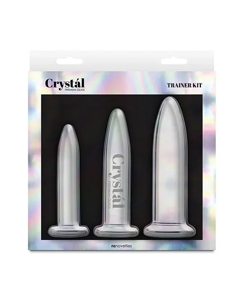 Crystal Anal Trainer Kit – Clear 3 pc Set