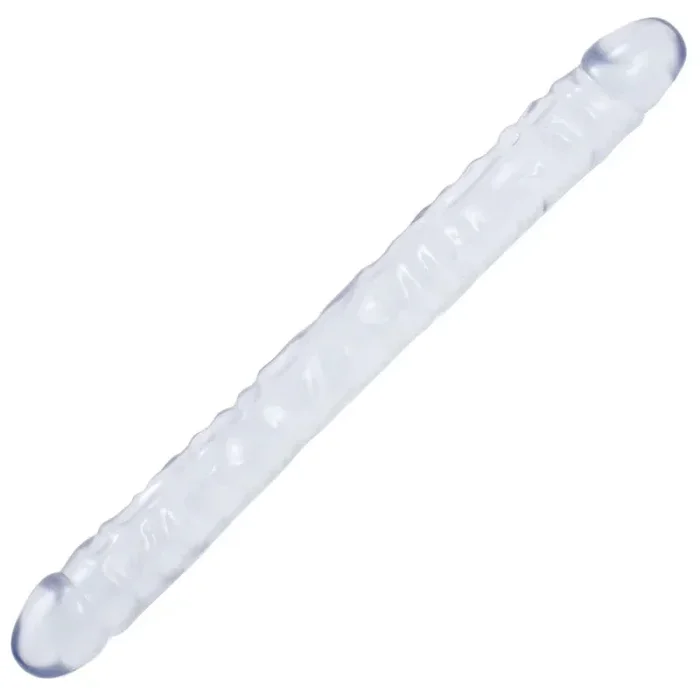 Crystal Jellies 18 Inch Double Dong – Clear