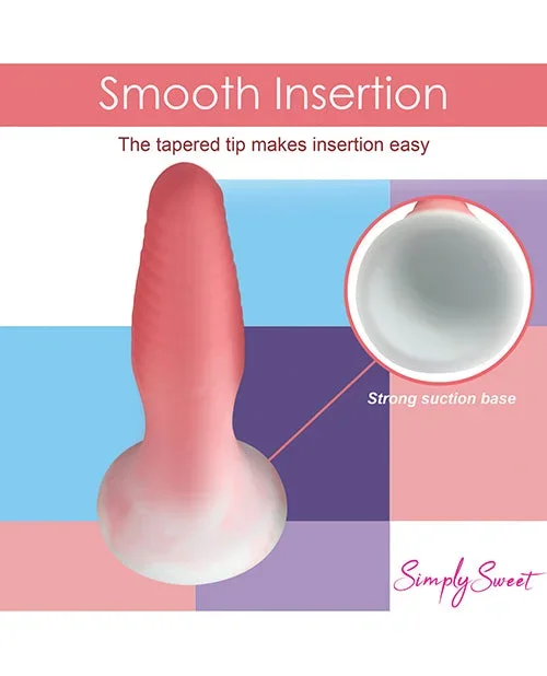 Curve Toys Simply Sweet Silicone Butt Plug Set – Pink