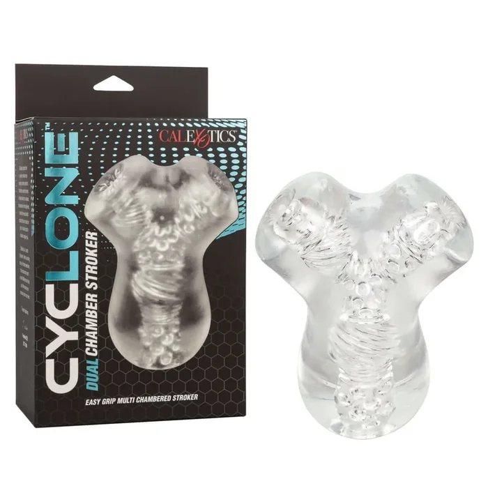 Cyclone Dual Chamber Stroker – Clear