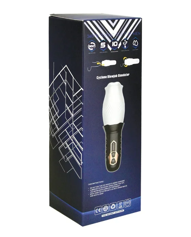 Cyclone Spinning Blow Job Simulator – Black