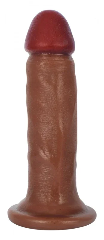 Dark Bareskin Dildo