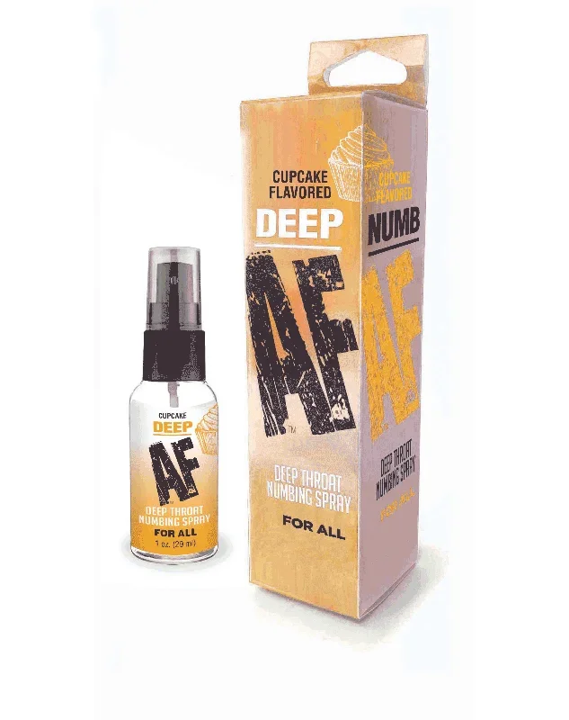 Deep AF Throat Numbing Spray – Cupcake