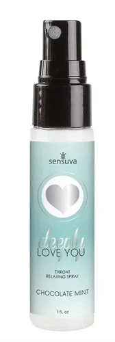 Deeply Love You Throat Relaxing Pray Chocolate Mint 1 Oz