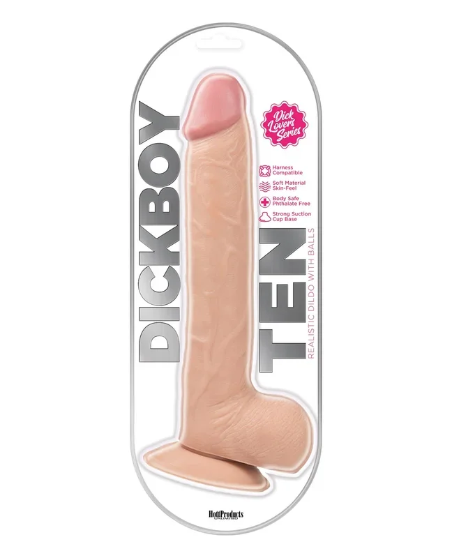 Dick Boy 10″ PVC Dildo