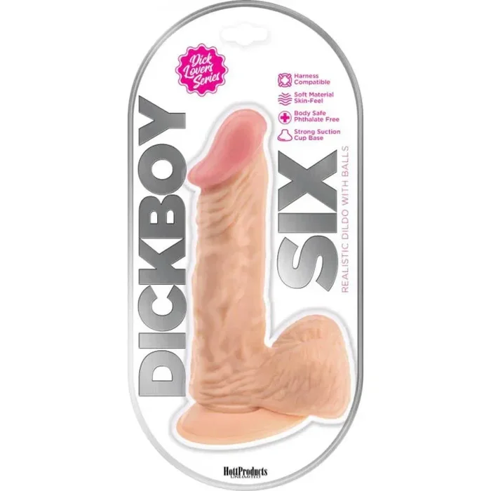 Dick Boy 6 Inch Dildo – Flesh