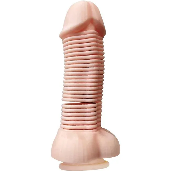 Dinky Slinky Pecker Spring Toy with Suction Cup