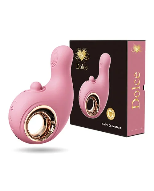 Dolce Dual Action Tapping Vibrator – Pink