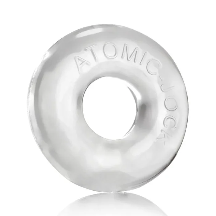 Donut 2 Cockring Large Clear with 5x Stretch for Enhanced Performance