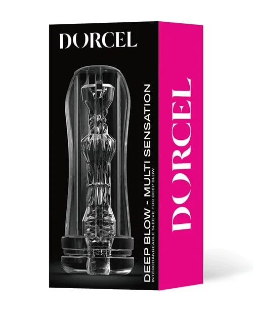Dorcel Deep Blow Multi Sensation Sleeve – Clear