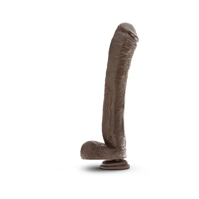 Dr. Skin – Mr. Ed 13in Dildo with Suction Cup – Chocolate