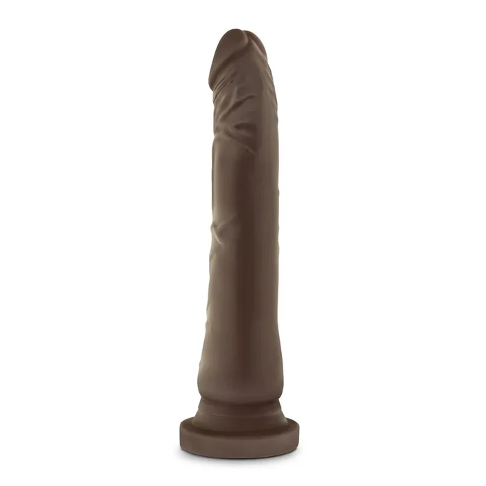 Dr Skin Basic 8.5 Inch Realistic Chocolate Dong with Suction Base