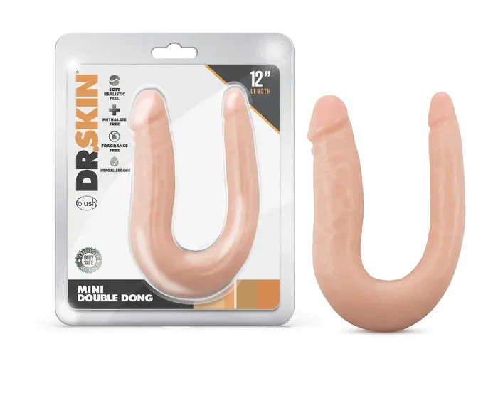 Dr. Skin Mini Double Dong – Vanillla