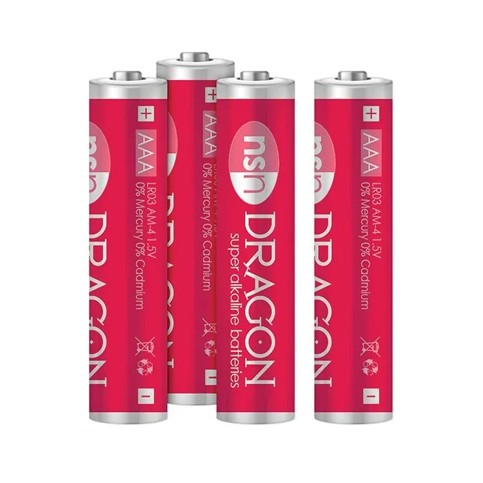 Dragon Alkaline Batteries – AAA Pack of 4