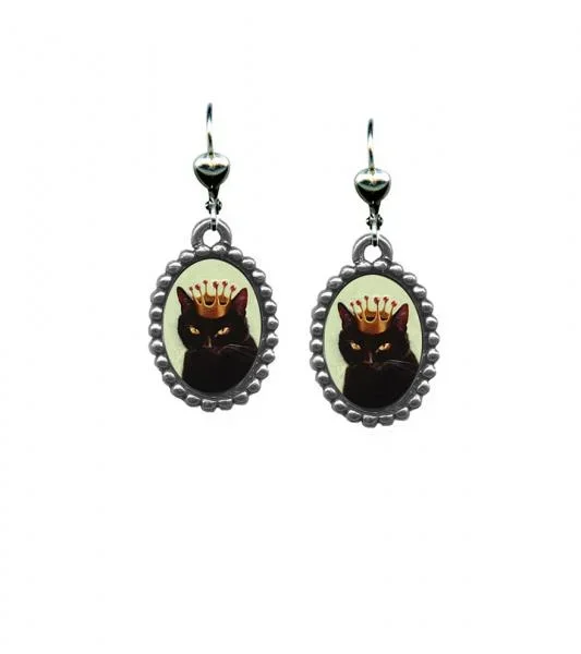 Earrings – The Ruler – Silver