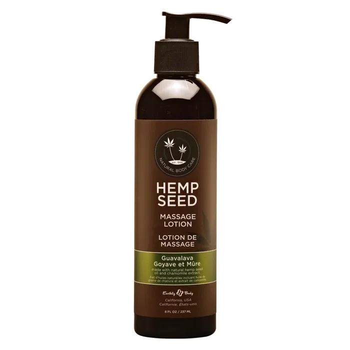 Earthly Body Hemp Seed Massage Lotion 8oz