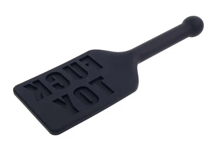 Edge Fuck Toy Silicone Paddle – Black