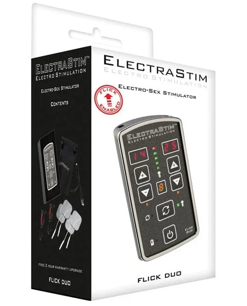 ElectraStim Flick Duo Stimulator Pack Em80-e