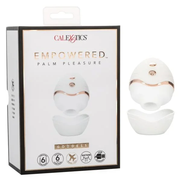 Empowered Palm Pleasure Goddess – White
