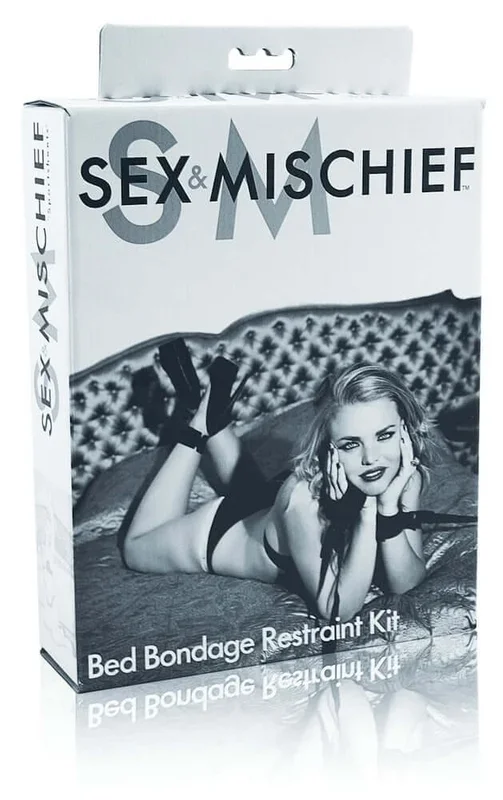Enhance Your Intimacy with the Sex & Mischief Bed Bondage Restraint Kit!