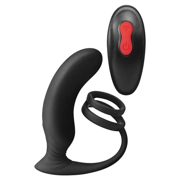 Envy Thumbs Up Remote Controlled P-Spot Vibrator and Dual Stamina Ring
