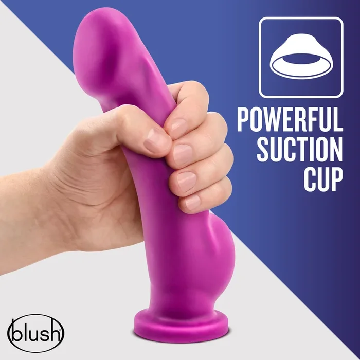 Ergo Silicone Suction Cup 7.5 Inch Dildo – Magenta