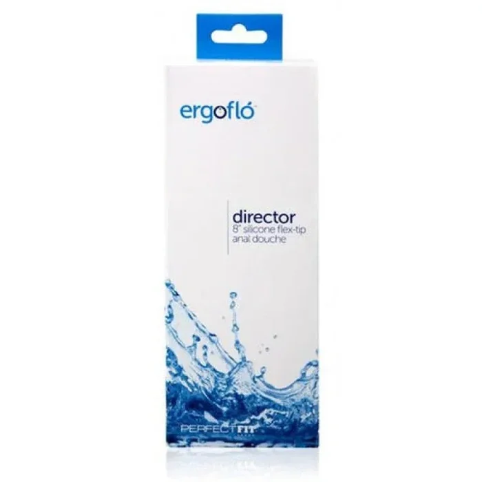 Ergoflo Director 8 Inch Silicone Flex – Tip Anal Douche