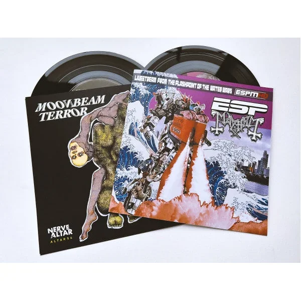 ESP Mayhem / Moonbeam Terror: Split 7″