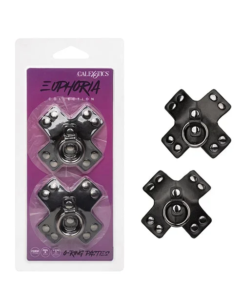Euphoria Collection O-Ring Pasties – Black O/S