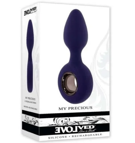 Evolved My Precious – Powerful Vibrating Plug with Ringed Handle